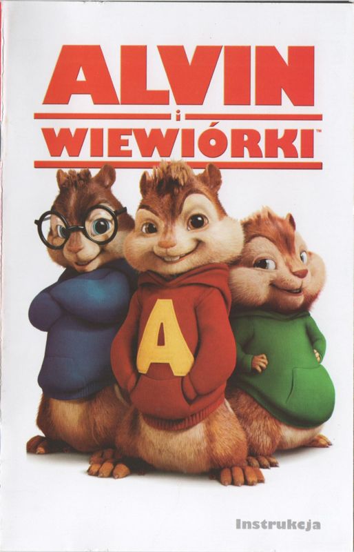 Manual for Alvin and the Chipmunks (Windows) (Planeta Gier release): Front