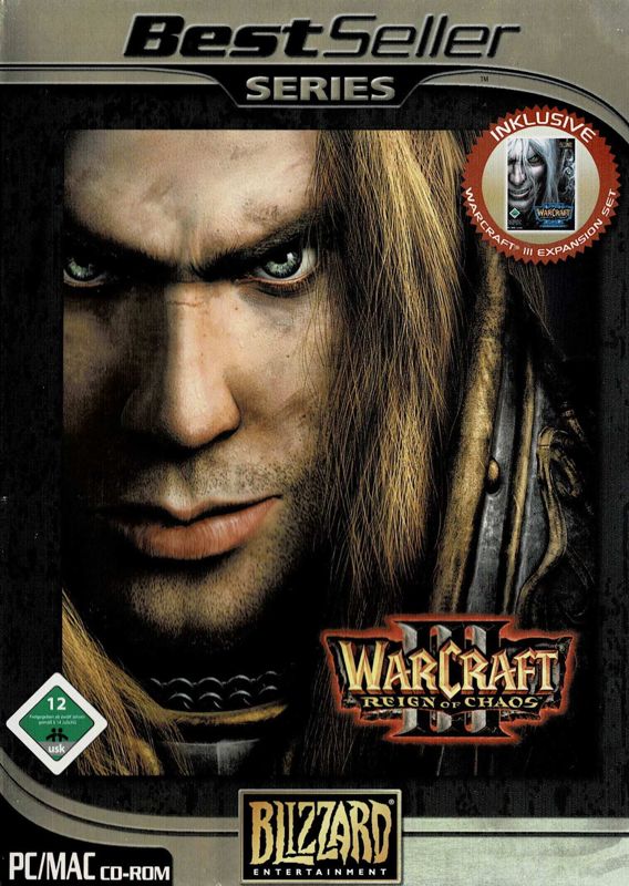 Front Cover for WarCraft III: Gold Edition (Macintosh and Windows) (BestSeller Series release (2005))