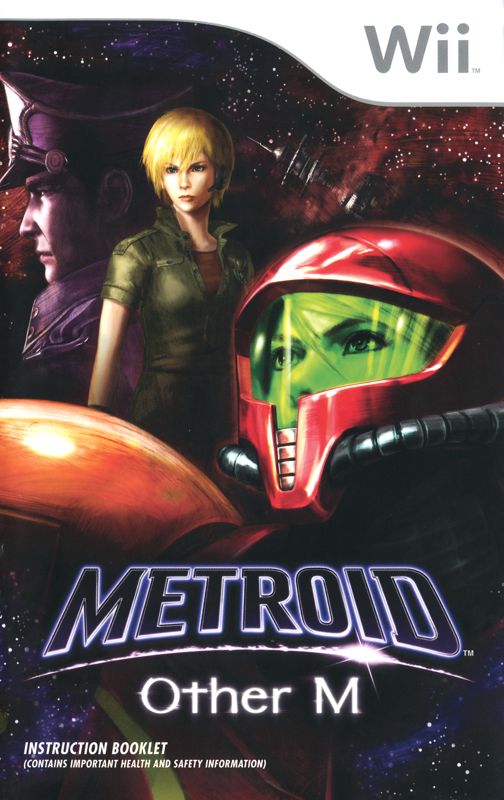 Manual for Metroid: Other M (Wii): Front