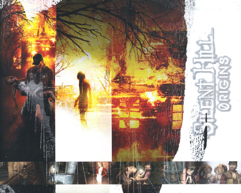 Inside Cover for Silent Hill: 0rigins (PSP) (European release): Full