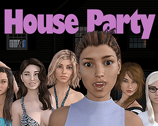 Front Cover for House Party (Windows) (itch.io release)