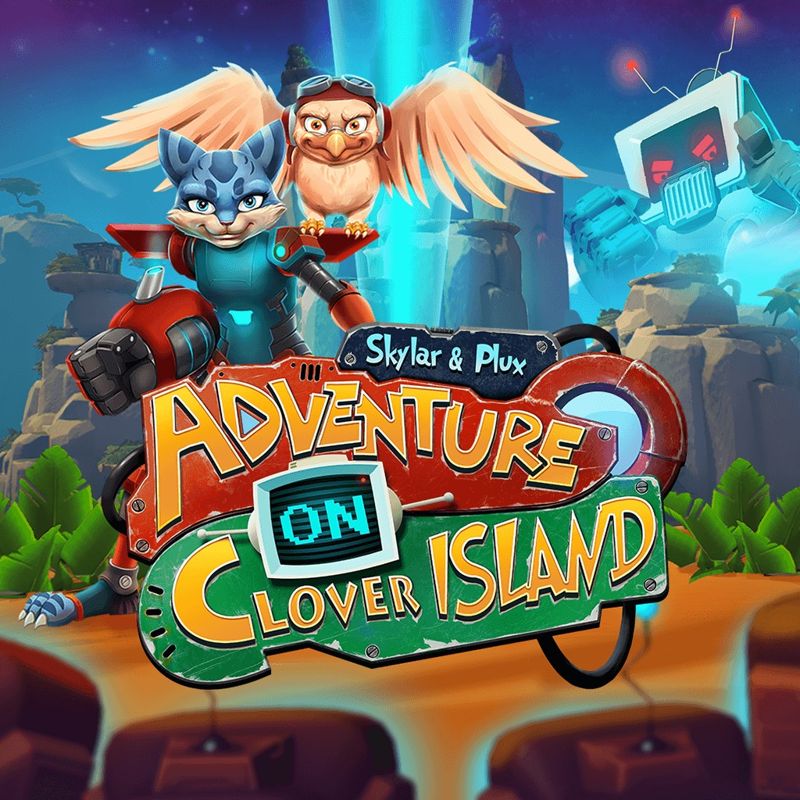 Front Cover for Skylar & Plux: Adventure on Clover Island (PlayStation 4) (download release)