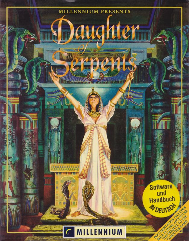 Front Cover for Daughter of Serpents (DOS)