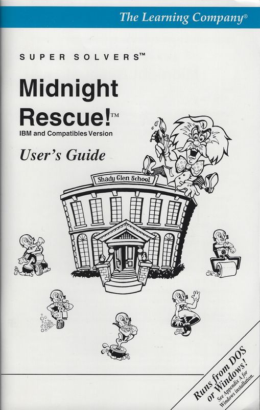 Manual for Super Solvers: Midnight Rescue! (DOS) (Enhanced Edition with sound card support)