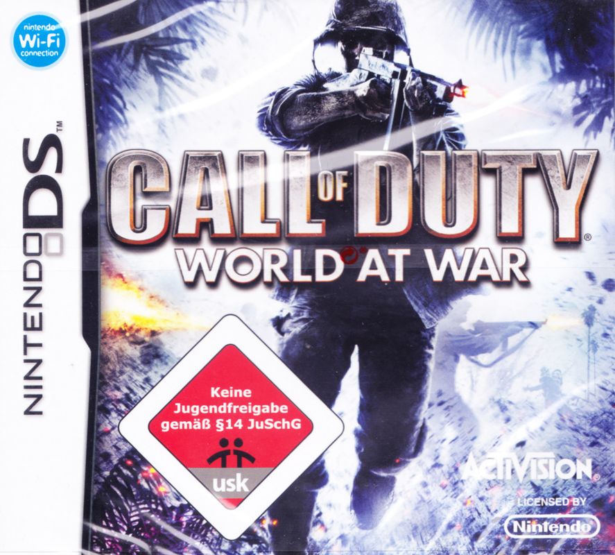 Front Cover for Call of Duty: World at War (Nintendo DS)