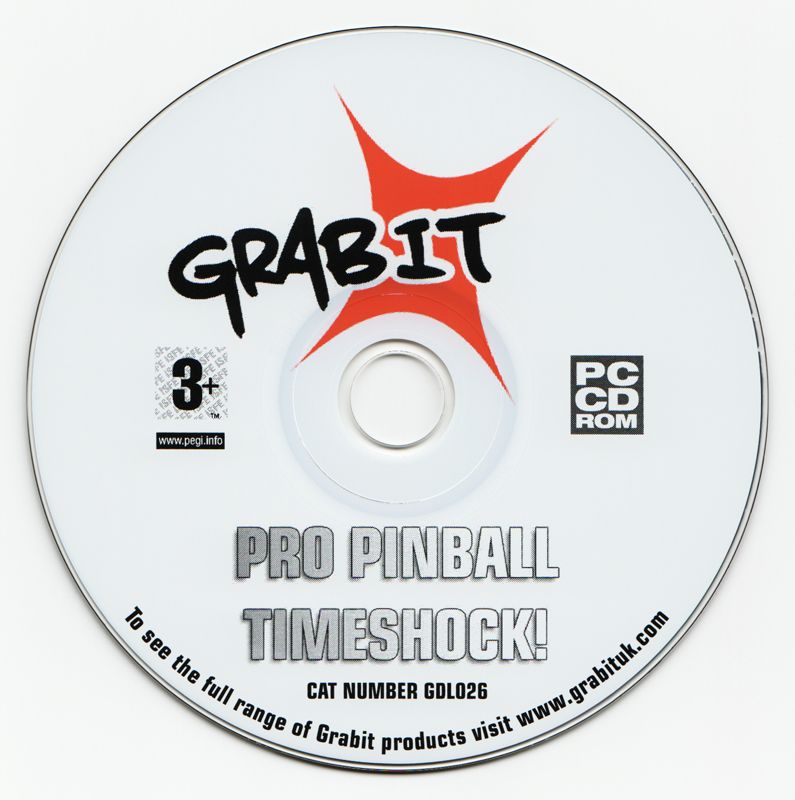 Media for Pro Pinball: Timeshock! (Windows) (Grabit release)