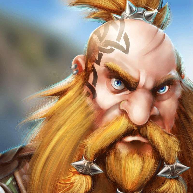 Front Cover for Legendary Dwarves (iPad and iPhone)