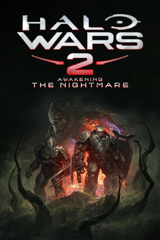 Front Cover for Halo Wars 2: Awakening the Nightmare (Windows Apps and Xbox One) (download release)