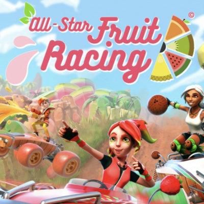 Front Cover for All-Star Fruit Racing (Blacknut)