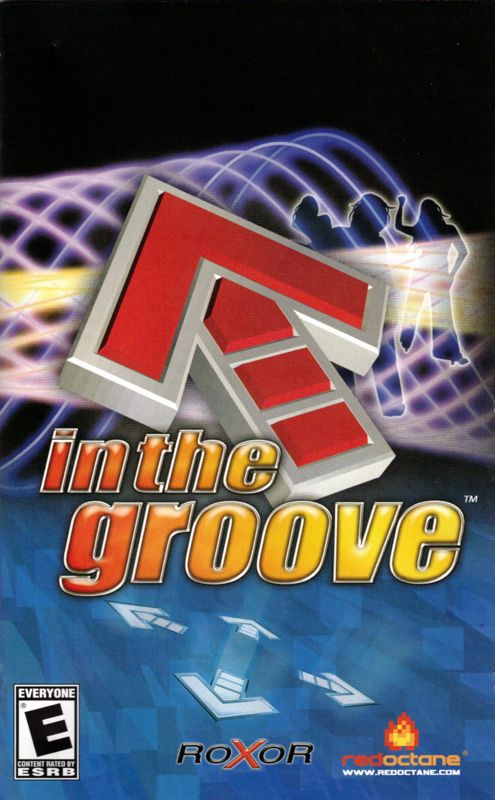 Manual for In the Groove (PlayStation 2): Front