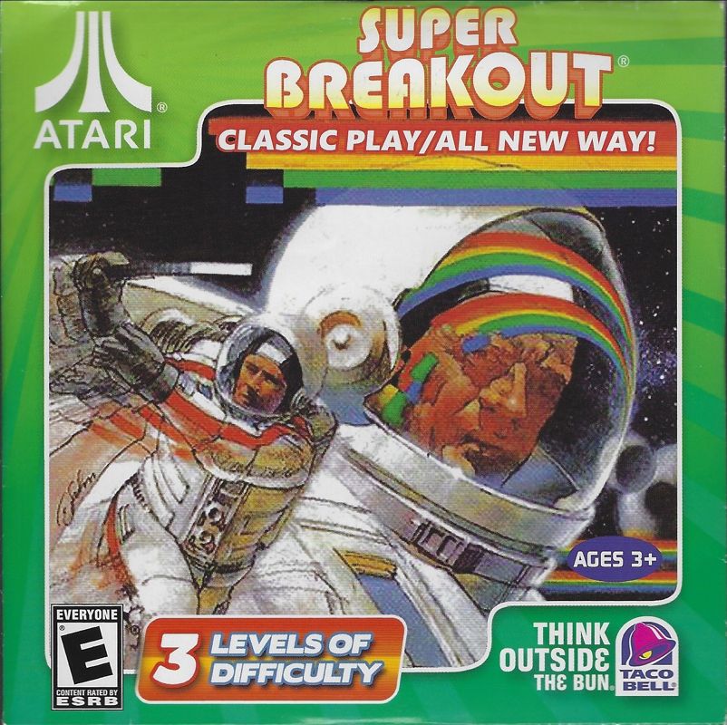 Front Cover for Breakout (Windows) (Due to marketing error, packaging was accidentally labelled as "Super Breakout")