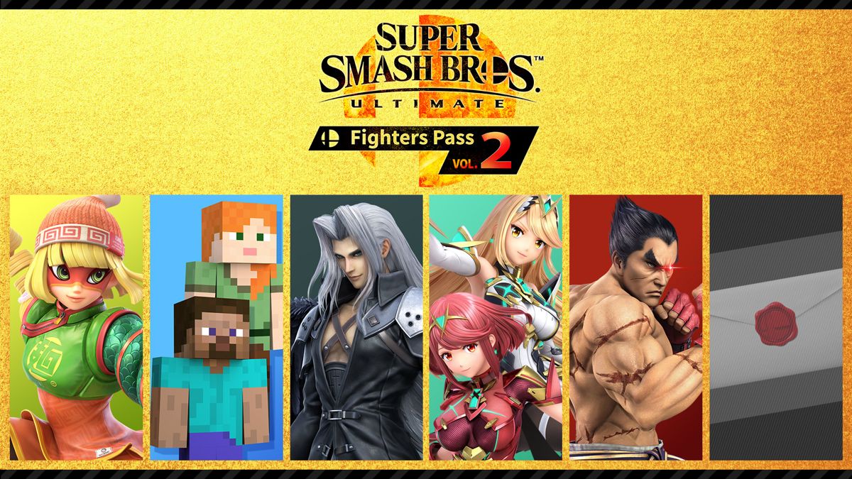 Front Cover for Super Smash Bros. Ultimate: Fighters Pass Volume 2 (Nintendo Switch) (download release): 6th version