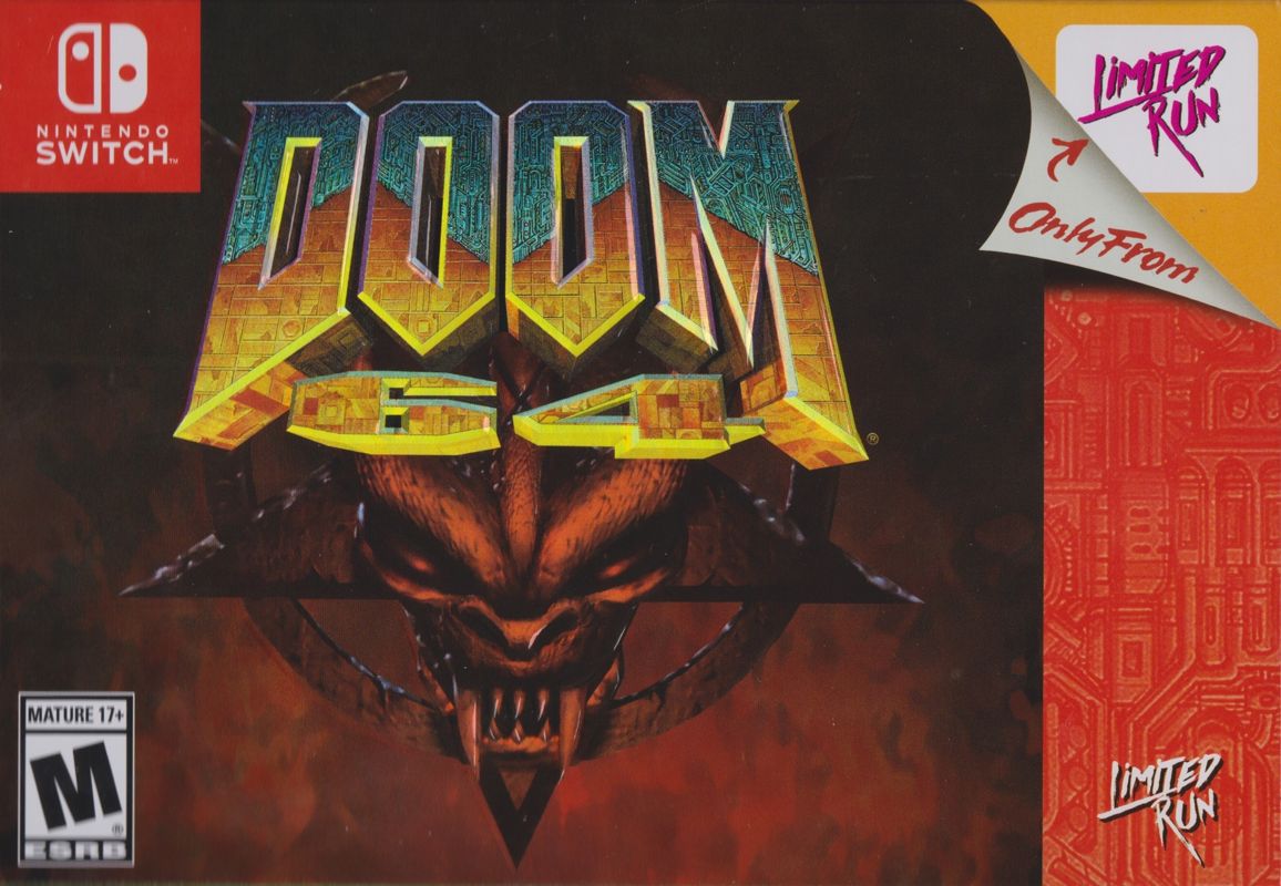 Front Cover for Doom 64 (Classic Edition) (Nintendo Switch)
