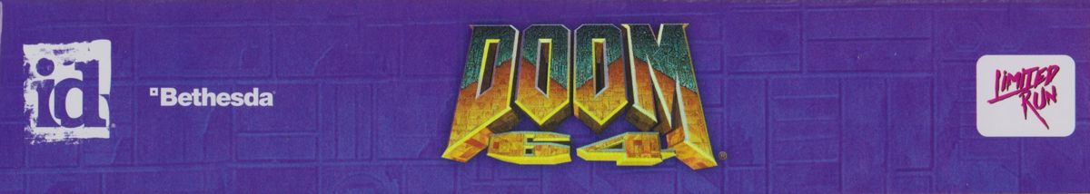 Spine/Sides for Doom 64 (Classic Edition) (Nintendo Switch): Top
