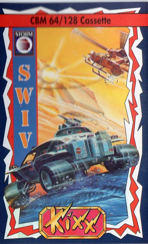 Front Cover for S.W.I.V. (Commodore 64) (Kixx budget release)