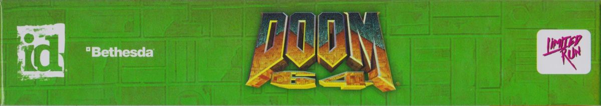 Spine/Sides for Doom 64 (Classic Edition) (Nintendo Switch): Bottom