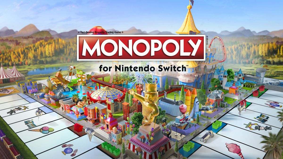 Front Cover for Monopoly (Nintendo Switch) (download release): 2nd version