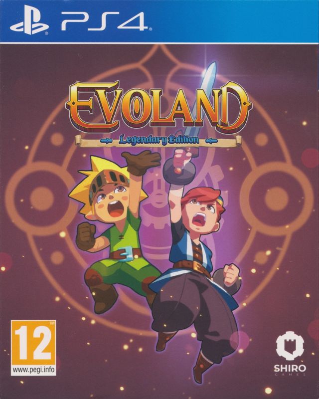 Front Cover for Evoland: Legendary Edition (PlayStation 4) (Red Art Games release)