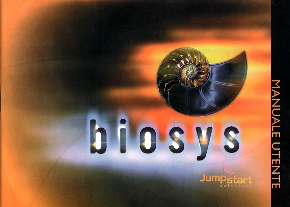 Manual for Biosys (Windows): Front