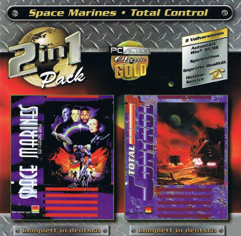 Other for 2 in 1 Pack: Space Marines / Total Control (Windows): Jewel Case - Front