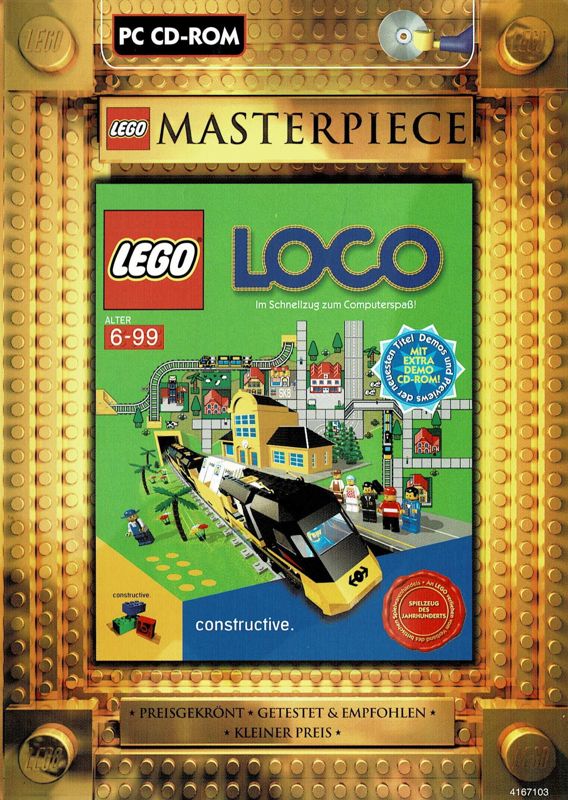 Front Cover for LEGO Loco (Windows) (Lego Masterpiece release)