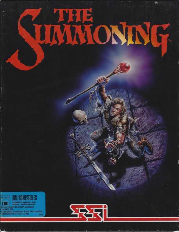 Front Cover for The Summoning (DOS) (3.5" Disk release)