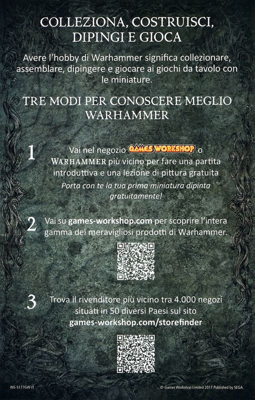Advertisement for Total War: Warhammer II (Windows): Back