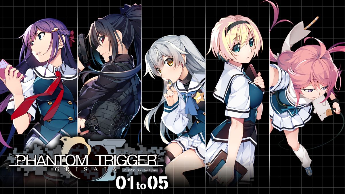Front Cover for Grisaia: Phantom Trigger 01 to 05 (Nintendo Switch) (download release)