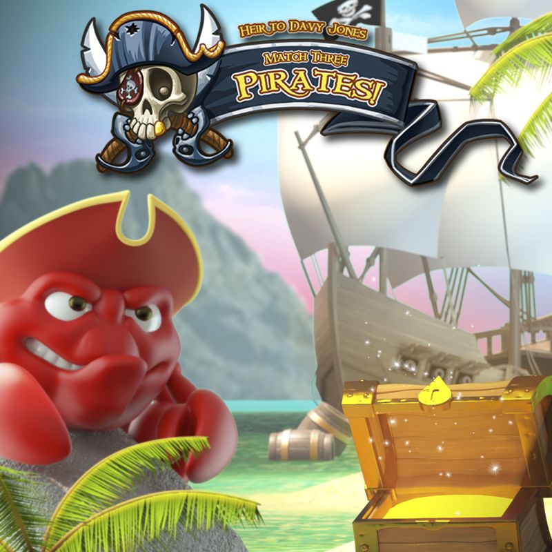 Front Cover for Match Three Pirates! Heir to Davy Jones (Nintendo Switch) (download release)