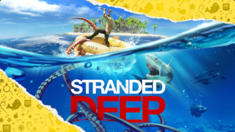 Front Cover for Stranded Deep (Windows) (Epic Games Store Holiday 2020 release)