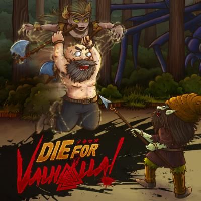 Front Cover for Die for Valhalla! (Blacknut)