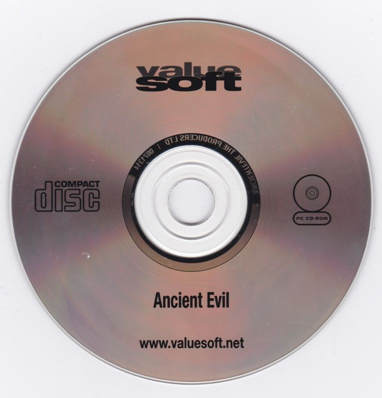 Media for Ancient Evil (Windows) (ValueSoft release)