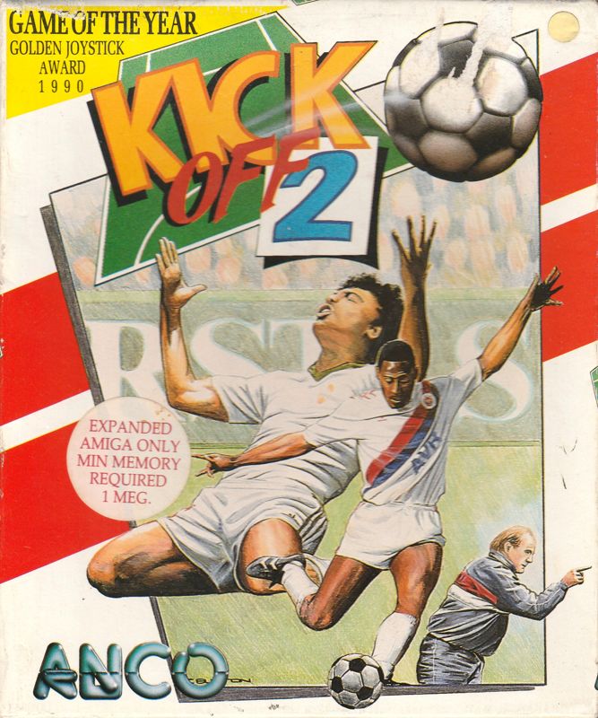Kick Off 2 cover or packaging material MobyGames