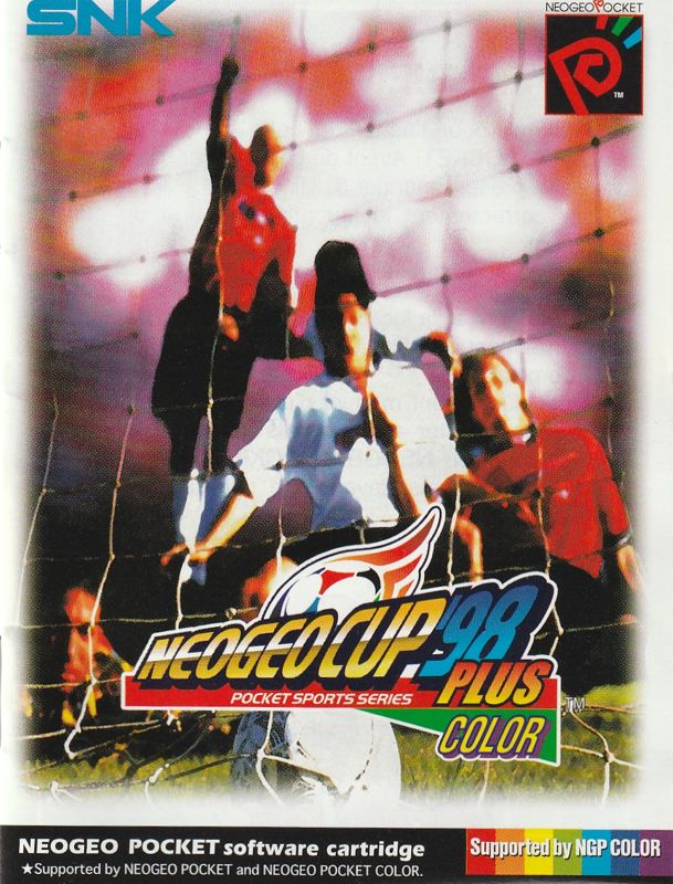 Neo Geo Cup '98 Plus Color cover or packaging material - MobyGames