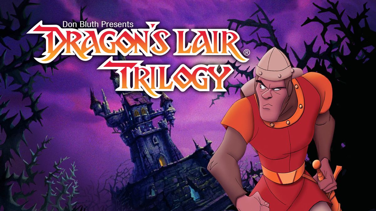 Front Cover for Dragon's Lair Trilogy (Nintendo Switch) (download release): 2nd version