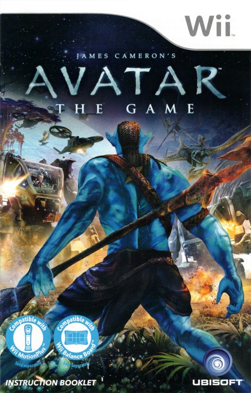 Manual for James Cameron's Avatar: The Game (Wii): Front