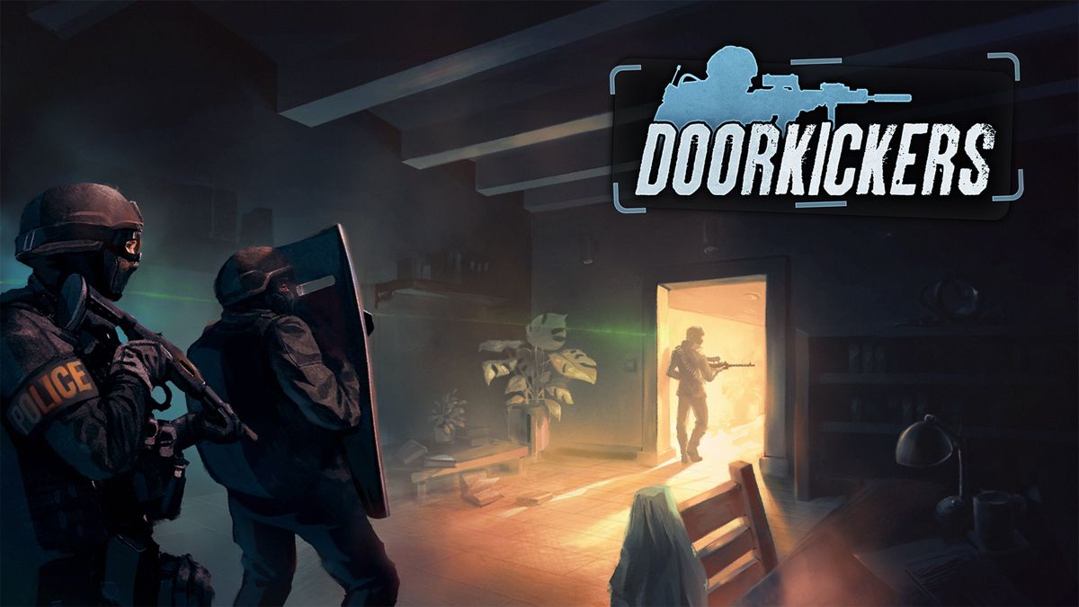 Front Cover for Door Kickers (Nintendo Switch) (download release)