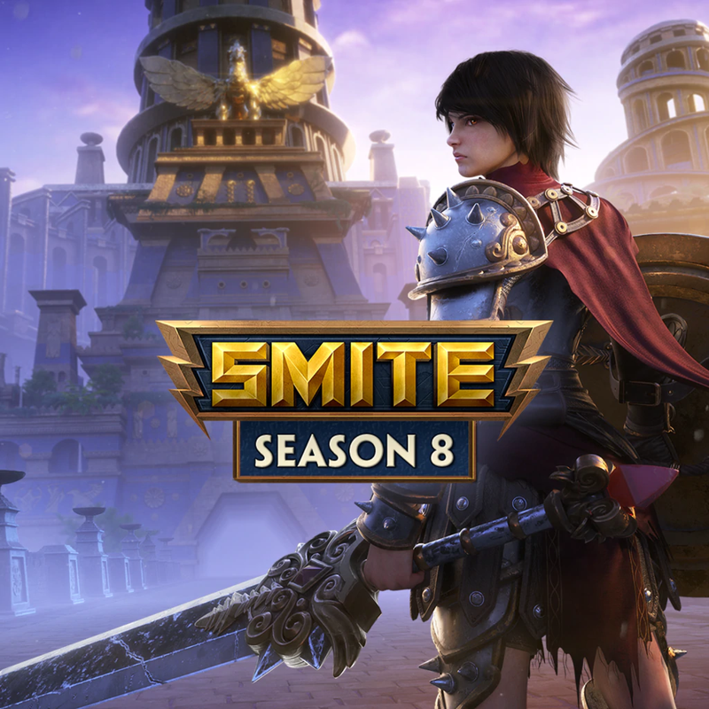 Front Cover for Smite: Battleground of the Gods (PlayStation 4) (download release): Season 8