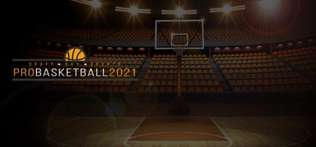Front Cover for Draft Day Sports: Pro Basketball 2021 (Windows) (Steam release)