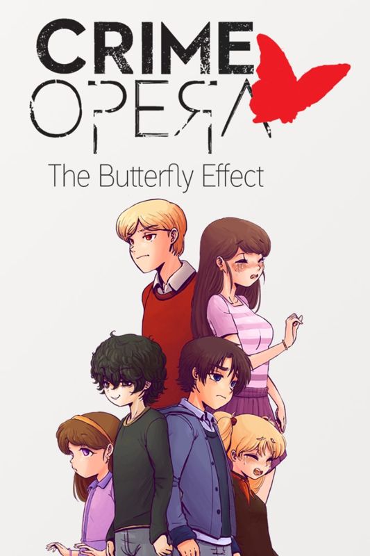 Crime Opera The Butterfly Effect cover or packaging material MobyGames