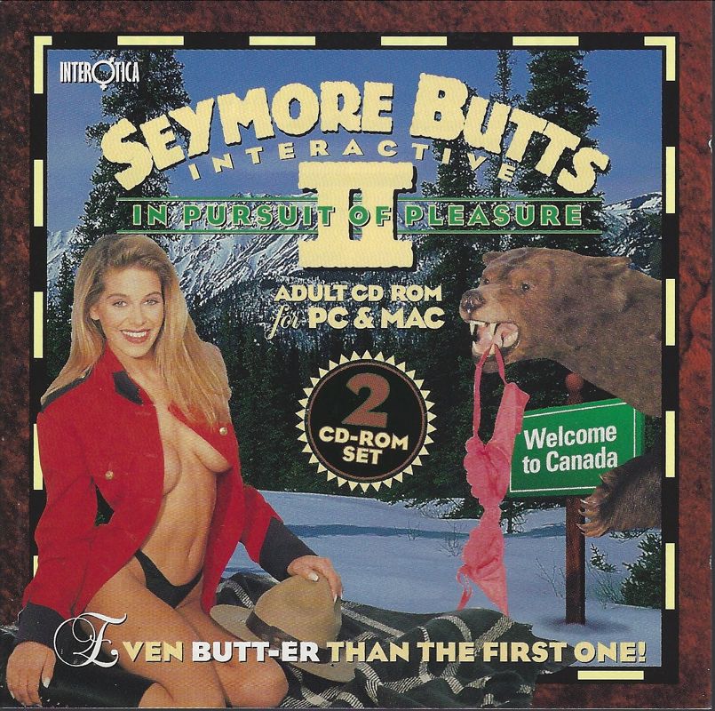 Front Cover for Seymore Butts Interactive II: In Pursuit of Pleasure (DOS and Macintosh and Windows 3.x)
