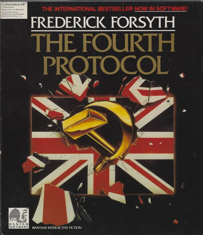 Front Cover for the Fourth Protocol (Commodore 64)