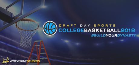 Front Cover for Draft Day Sports: College Basketball 2018 (Windows) (Steam release)