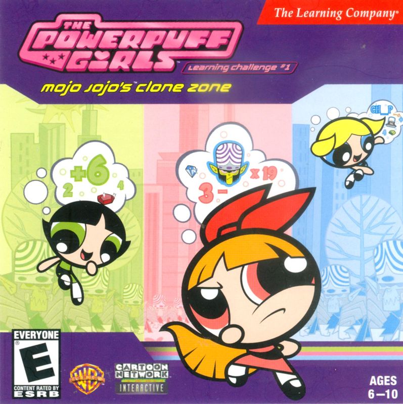Other for The Powerpuff Girls Learning Challenge #1: Mojo Jojo's Clone Zone (Windows): Jewel case - front
