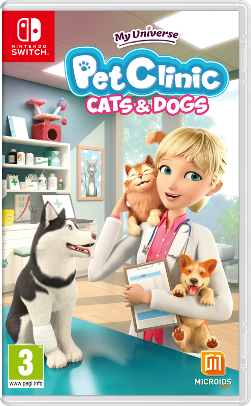 Front Cover for My Universe: Pet Clinic Cats & Dogs (Nintendo Switch) (download release)