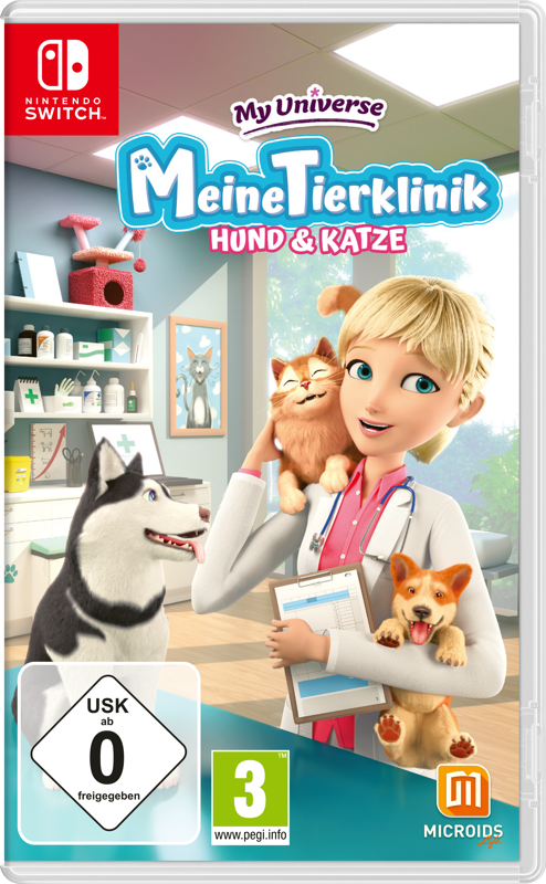 Front Cover for My Universe: Pet Clinic Cats & Dogs (Nintendo Switch) (download release)