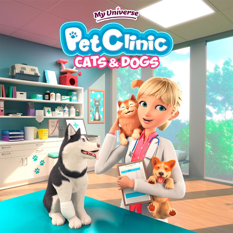 Front Cover for My Universe: Pet Clinic Cats & Dogs (Nintendo Switch) (download release)