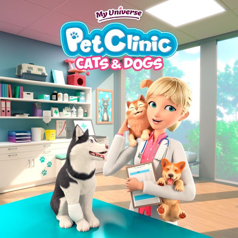 Front Cover for My Universe: Pet Clinic Cats & Dogs (PlayStation 4) (download release)