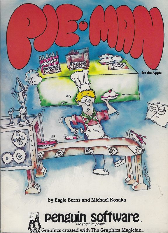Front Cover for Pie-Man (Apple II)