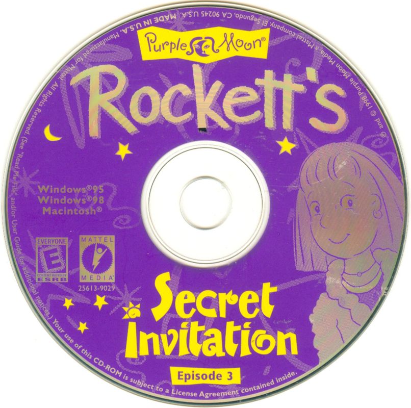 Media for Rockett's Secret Invitation (Macintosh and Windows)